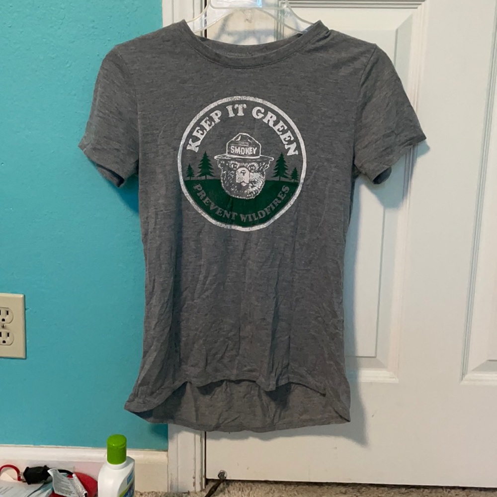 Keep it green, Smokey bear, prevent wildfire shirt